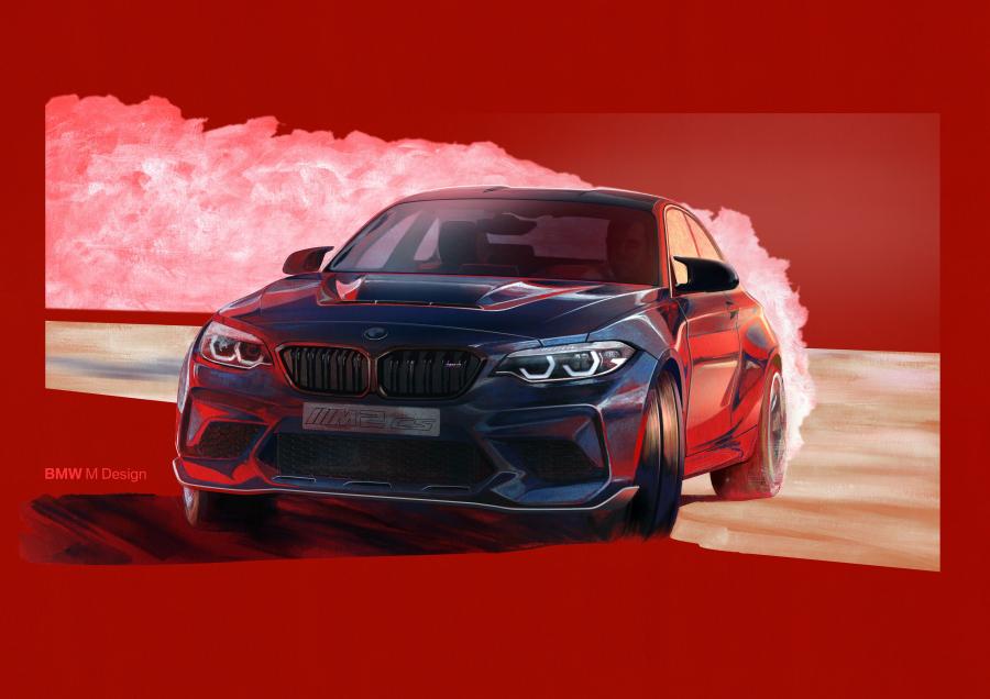 Эскиз BMW M2 CS (F87) 2019 года  (WW) (фото 78 из 89)